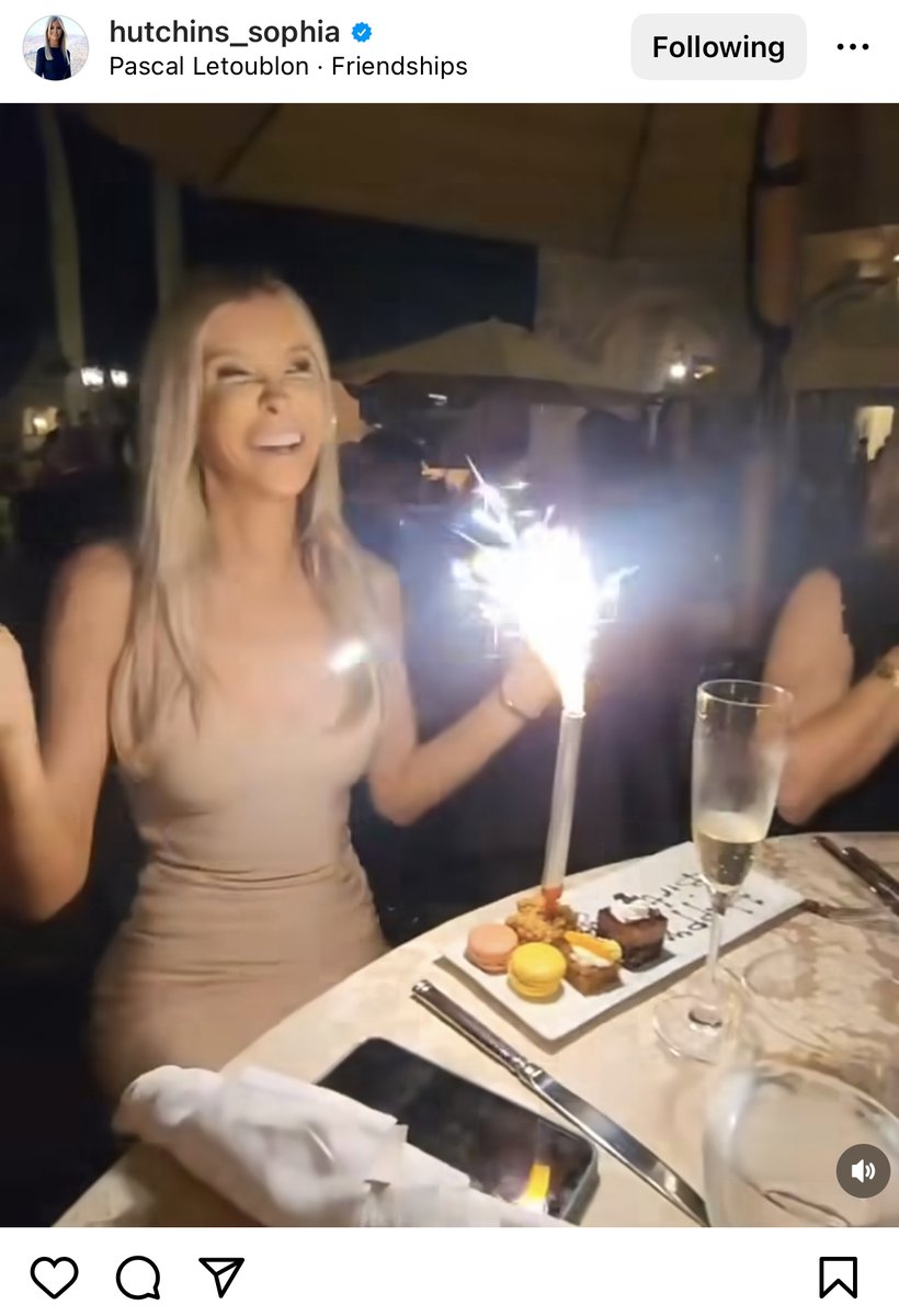 Sophia Hutchins celebrates her birthday at Mar-a-Lago. Thank you Trump for allowing trans women in your home, even if you do demonize them online and at your rallies.