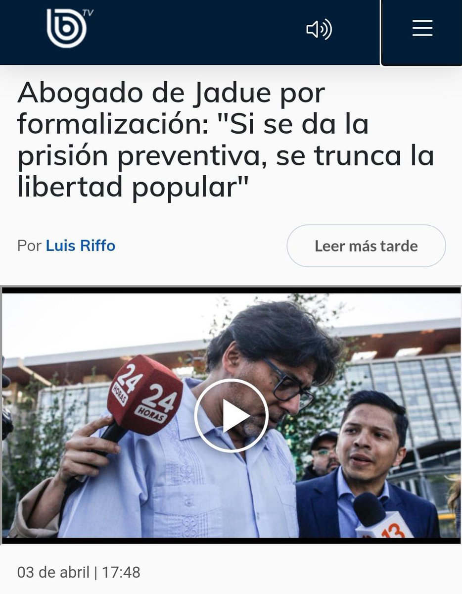 ¿Libertad popular? Por muy “popular” que haya sido Jadue, debe ser investigado y si ha cometido delitos de corrupción debe pagar con cárcel al igual que todos aquellos malos políticos que se apropian del dinero de todos los chilenos.