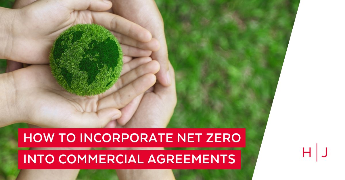 🍃 Partner and Head of our Commercial team, Aled Walters, looks at the considerations that should be taken when incorporating net zero into commercial agreements. 🔗 Read more here: bit.ly/49nnKVq