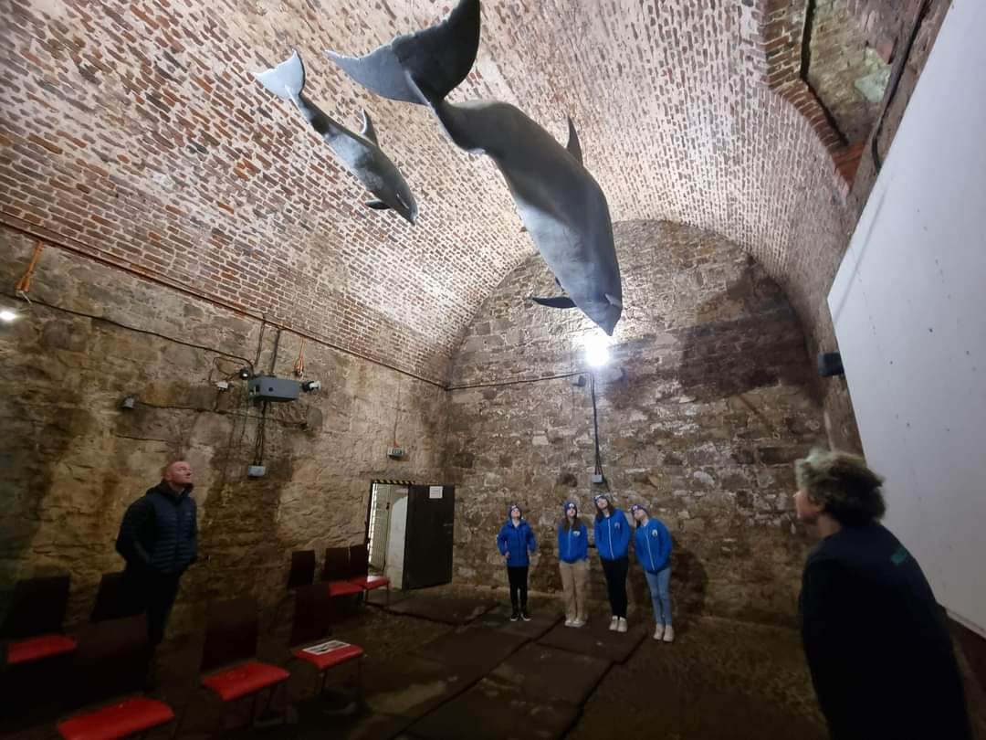 2nd day of our wee road trip. Today we visited @Dolphinsighting at Spey Bay where Cath & Alice showed the kids round the centre, examined some bones, listed to Whale voices and explored the Ice House. A brilliant day and another place worth visiting if you can. Thanks. 🐬🐋🐳👌💙