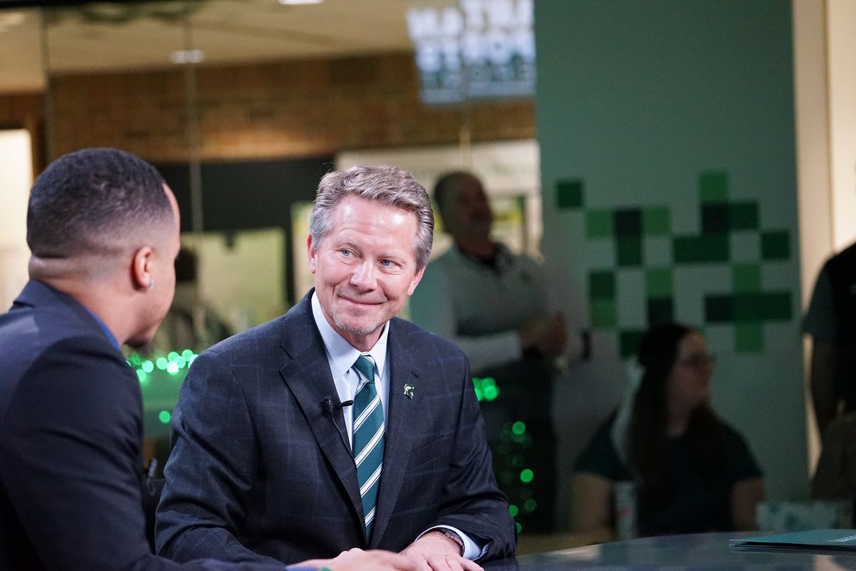 WATCH: SSR sits down for an exclusive interview with MSU President @KevinGuskiewicz to discuss the role of sports at the university, the impact of mental health, and the start of his term in East Lansing. youtu.be/lepBeof4FHI?si…