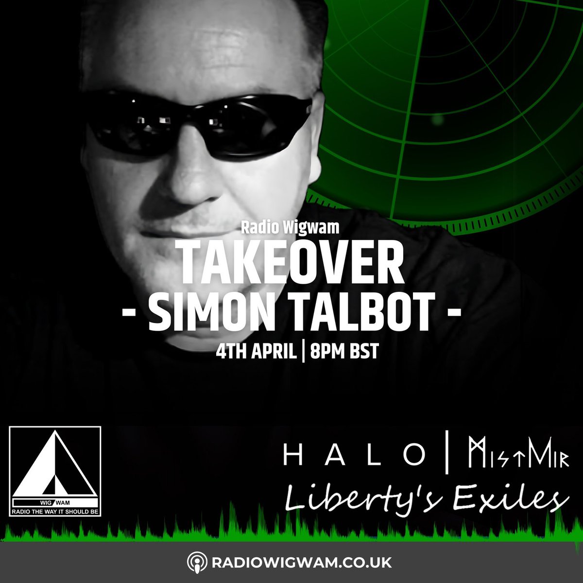 Tonight, dive deep into the musical universe of Simon Talbot, singer-songwriter and charismatic frontman of H A L O, and member of MistEir & Liberty's Exiles.