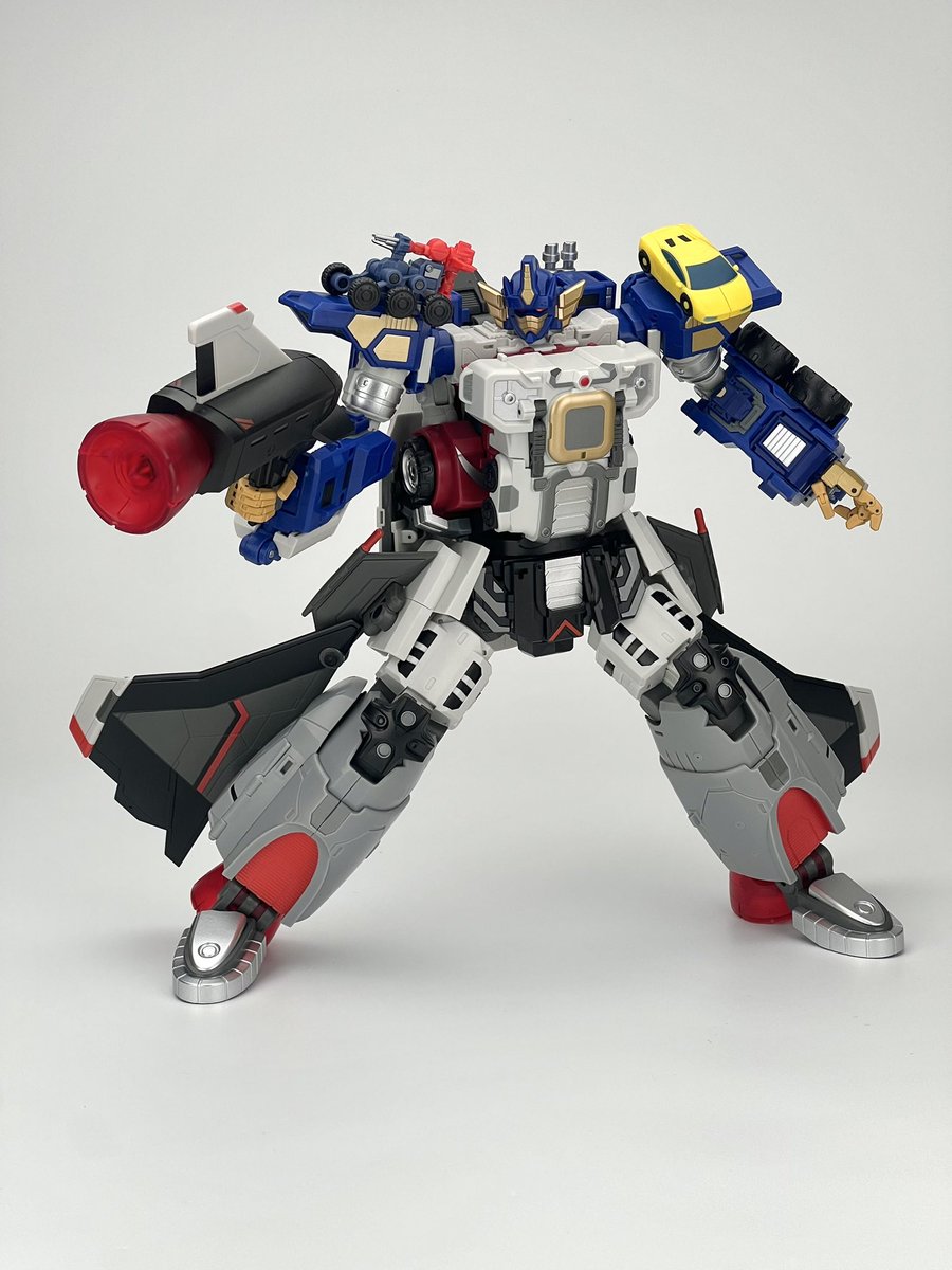 fans_hobby's tweet photo. Check out first full coloured sample of Combined Mode of MB-22 SKY FLAME with MB-15 NAVAL COMMANDER!
#fanshobby #thirdpartytransformers #navalcommander #armadaprime #jetfire #skyflame #overload #xload https://t.co/b9IUZJ2o2k