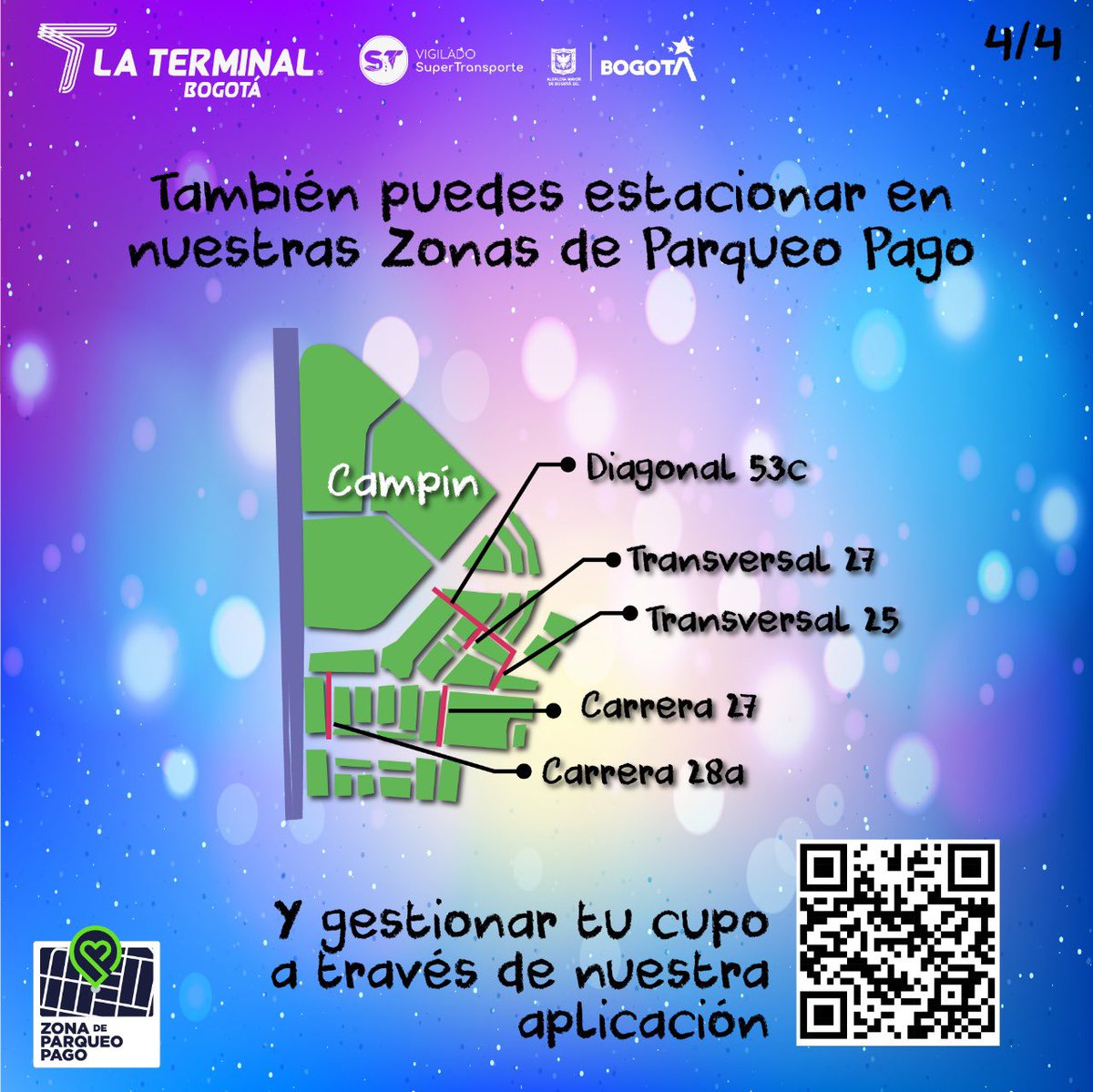 ¡Disfruta el #MañanaSeráBonitoTour con las #SolucionesDeMovilidad que la <a href="/TerminalBogota/">Terminal de Transporte de Bogotá</a> tiene para ti!

✅ Parqueadero en el parque #SimónBolívar
✅ Ruta Rotativa
✅ Parqueo en vía en las <a href="/ZonaParqueoPago/">Zona De Parqueo Pago</a>

¡La Termi te acompaña a gozarte el concierto de <a href="/karolg/">LABICHOTA</a>!🌈😎