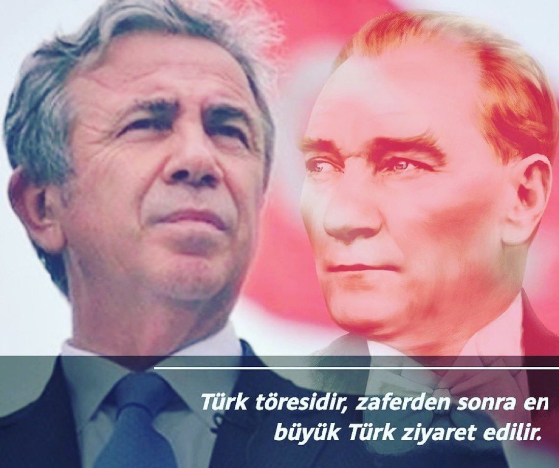 Türk Töresidir, Zaferden Sonra En Büyük TÜRK Ziyaret Edilir.! <a href="/mansuryavas06/">Mansur Yavaş</a> 🇹🇷

Ankara Büyükşehir Belediye Başkanımız Mansur Yavaş YARIN (5 Nisan Cuma Günü) saat 10.00’da Anıtkabir'de Atamızın huzuruna çıkıyor, 11.00’de Ankara Büyükşehir Belediyesi önünde buluşuyoruz.