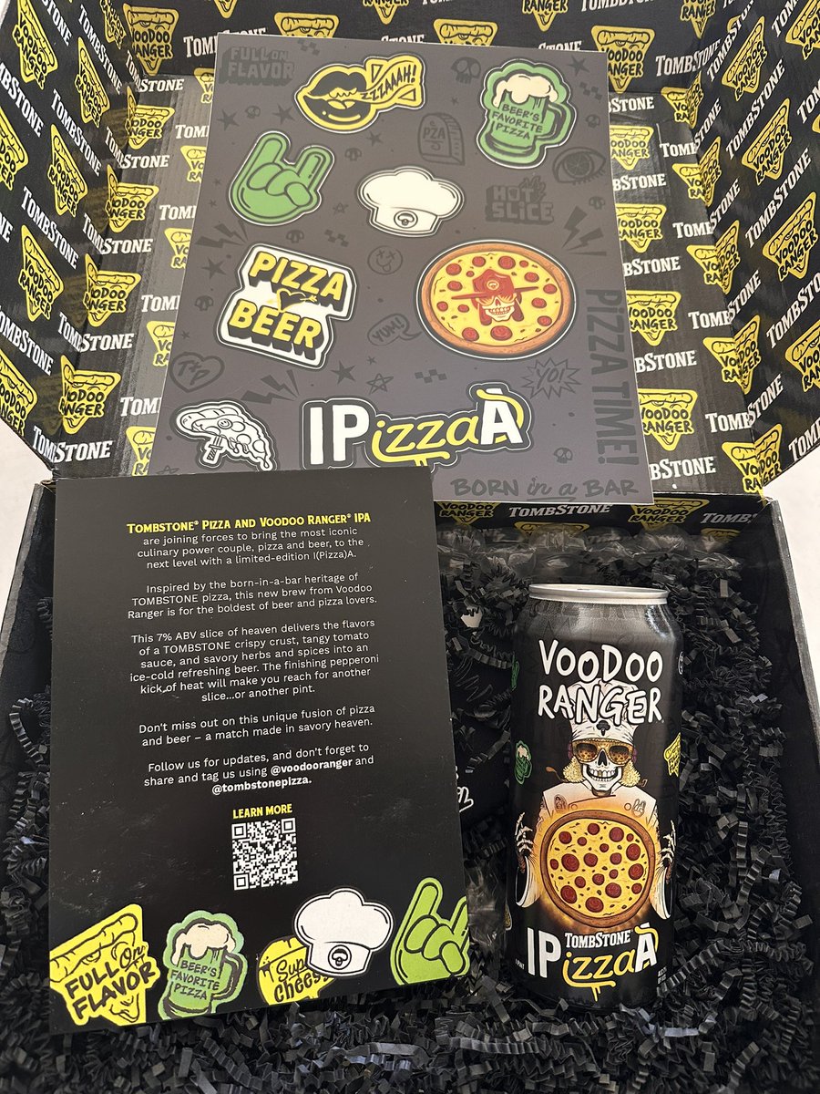 Who knew something like this could happen. We’ll review this on stream tomorrow. IPizzaA @voodooranger x @TombstonePizza #Sponsored #Liverangerously