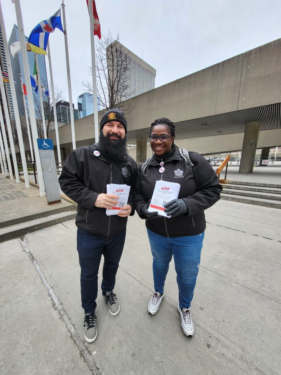 Our members and Political Action Committee were out in full force distributing campaign flyers to members of the public. This included a QR code that redirects to our public petition, which has received almost 5,000 signatures! actionnetwork.org/letters/i-stan…