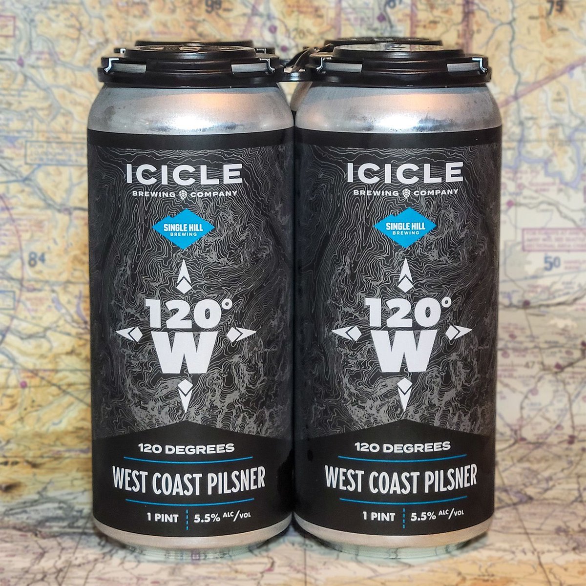 NEW BEER RELEASE: 120 Degrees West Coast Pilsner, a collaboration with Single Hill Brewing! Together we've brewed up a modern, hop-forward pilsner with punchy notes in a smooth and highly drinkable brew. Available at our taproom today and in select locations soon! ABV: 5.5%