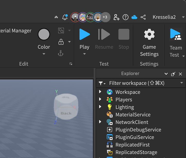 robloxdevrelptb's tweet image. Novidades no Studio!  

Estamos lançando uma coleção de recursos no Studio que aumentam a visibilidade dos colaboradores e simplificam as interações em equipe!  

Saiba mais 🔗 devforum.roblox.com/t/2893919

#DesenvolvedorRoblox #TeamCreate #RobloxDev