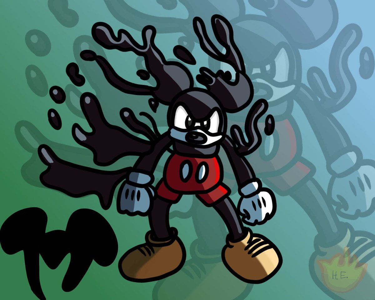 Wanted to try and redraw one of my favorite concept art pieces from Epic Mickey! 

#EpicMickey #Epicmickeyrebrushed #MickeyMouse