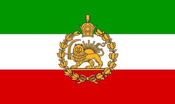 My Flag..
#KingRezaPahlavi 
For Iran