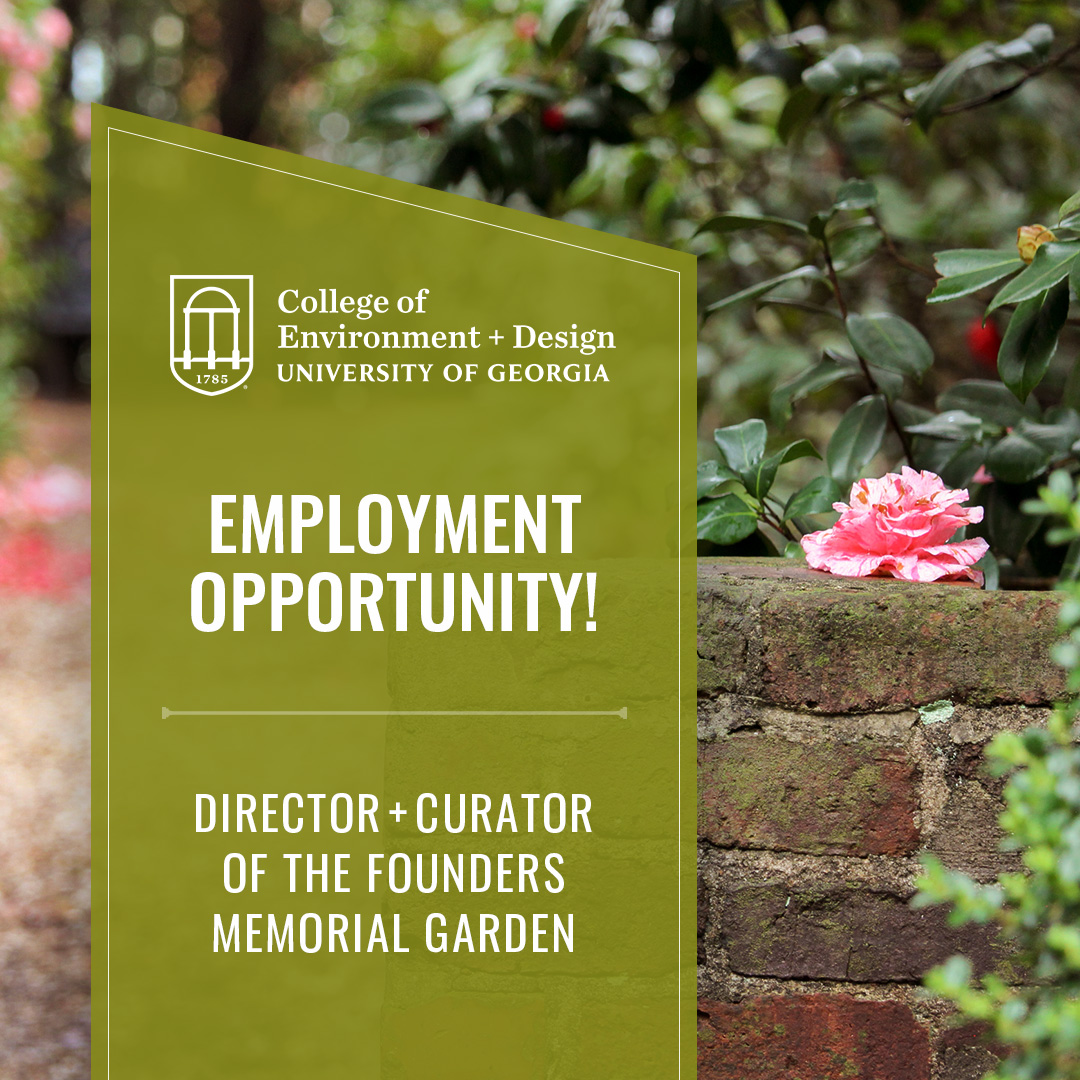 We're hiring! The CED is seeking an individual with experience in garden maintenance and garden collection curation to fill the position of Director and Curator of the Founders Memorial Garden. Learn more via the link in our bio!