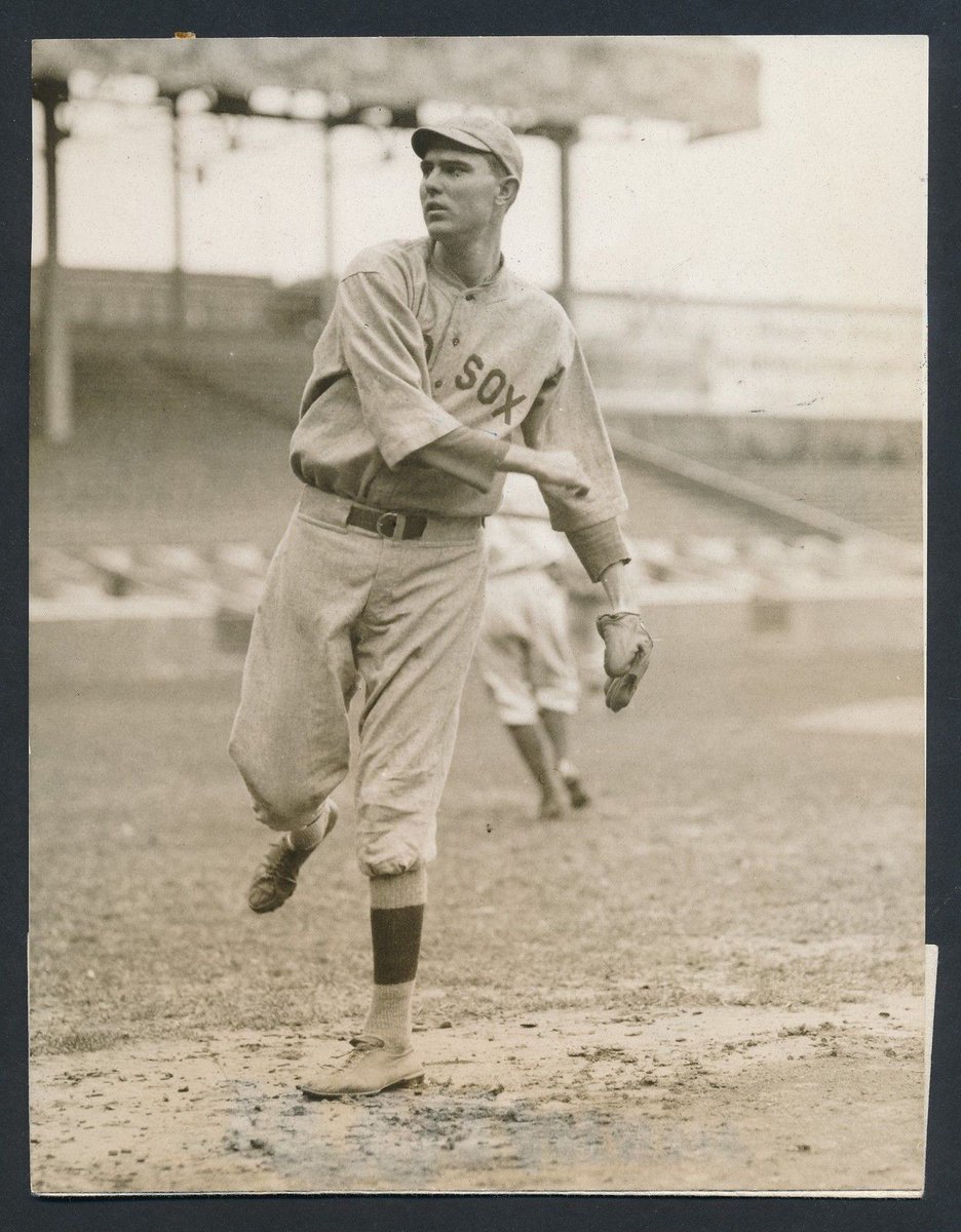 Ernie Shore Field in @WinstonSalemNC. He was a star pitcher for the Boston @RedSox in 1915.