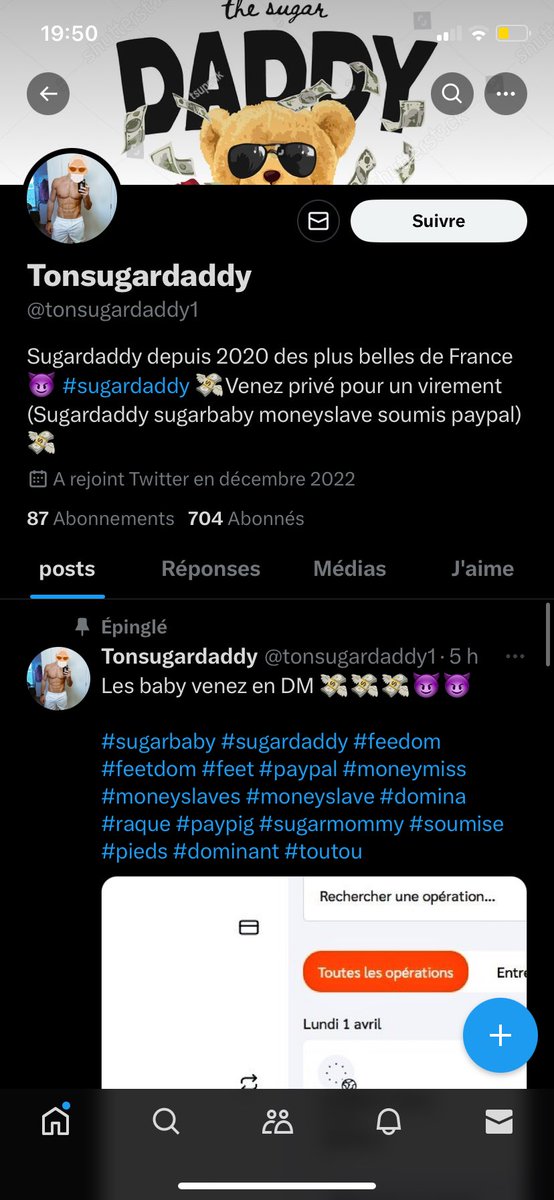 BrendaEnManque's tweet photo. Ne lui faites jamais confiance c’est un menteur il donne 5€ pour rien faire apres @tonsugardaddy1 

#moneyslaves #sugardaddy #soumis https://t.co/oD3qC5enOP