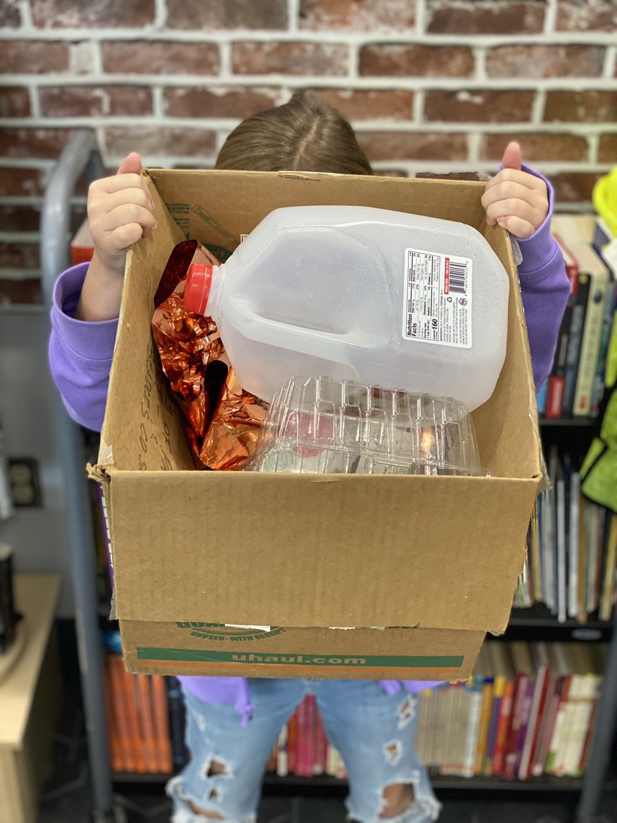 Gearing up & gathering supplies to begin our #GiantTap🚰 My 4th graders are finding plastic left & right which is raising awareness about the problem with plastic. Our goal is to tackle the project to make an impact at our school 🌎🌿#ExtraordinaryEarthProject #GiantTapProject