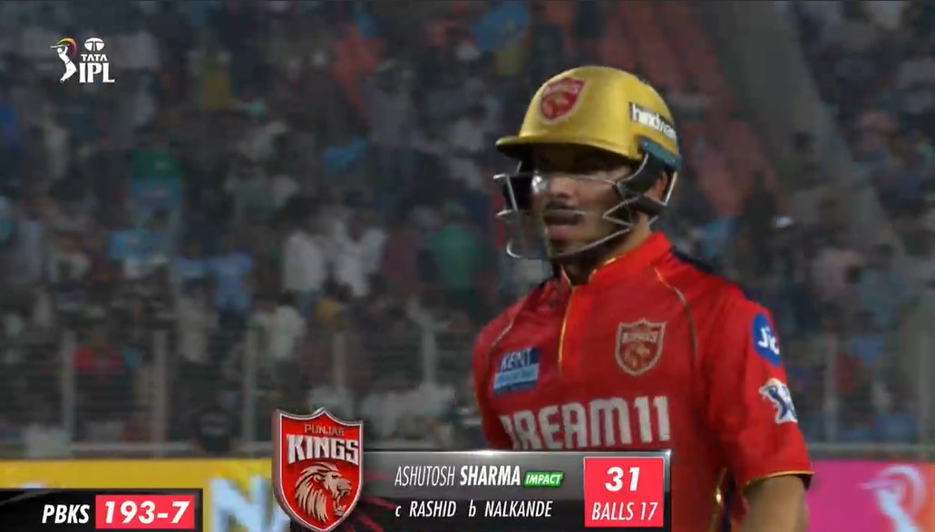 Ashutosh Sharma impressed me the most. His first IPL game, team under pressure, came as an impact player and he played the match winning cameo for his team.