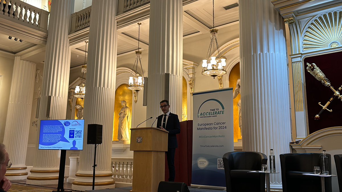 Workforce crisis in healthcare is a global crisis. Introduction by @AndreasC466 to launch the cancer workforce fund from the European Cancer Community Foundation