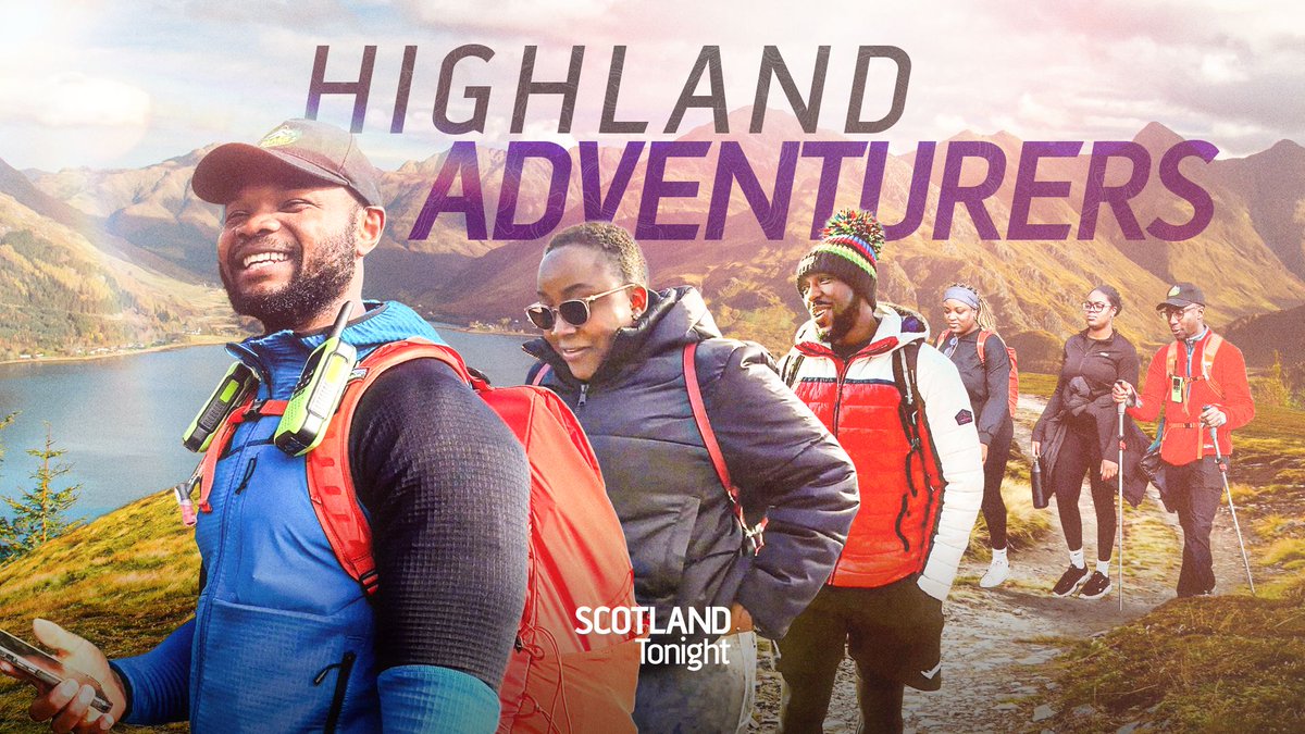 On #scotnight: 🔷 @selenajackson_ joins the 'Black Scottish Adventurers' to find out about their mission to connect the Highlands with more people from ethnic minority communities 🔷 @MsABurnside, @AttaYaqub & Brian Taylor reflect on some of the week's big stories STV @ 8.30pm