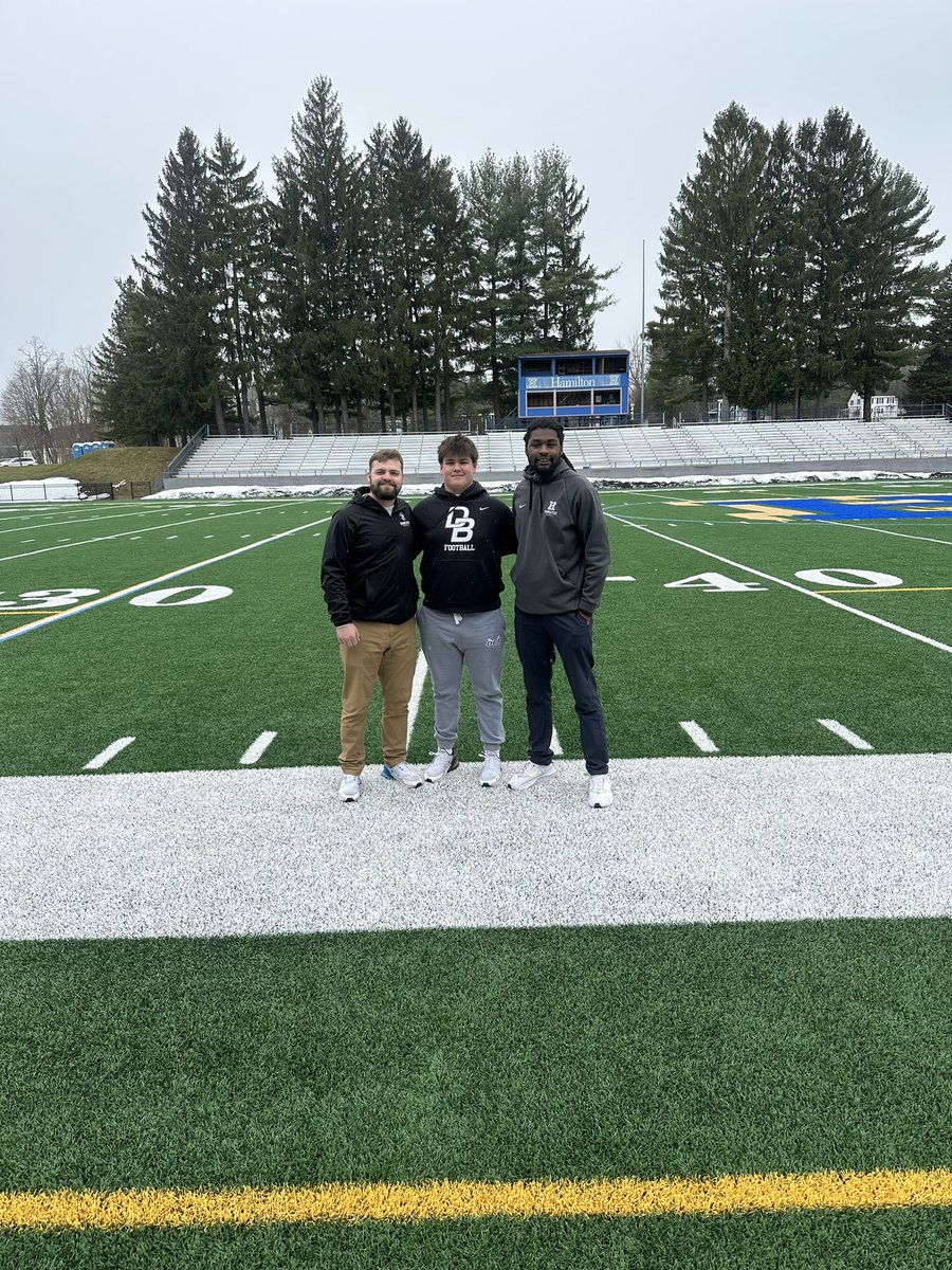 Thank you @CoachMash2 for such a great visit! It was great being on campus for this first time. Can’t wait to be back here soon. @CoachJFriedman @DBP_Football @Coach_Stotts @CoAcHKeLZZz3 @libbieguy