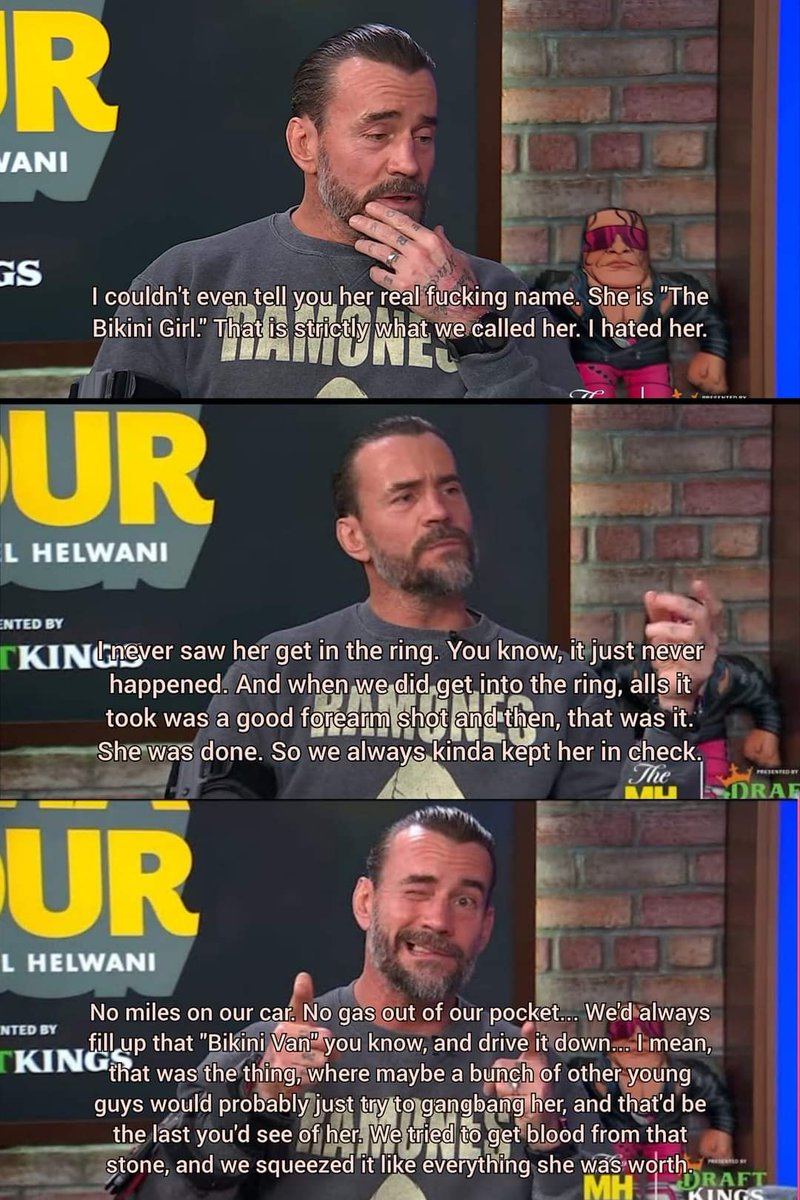 WillmanMissy's tweet photo. @CMPunk 
You're a piece of shit. https://t.co/YpM5w15n4E