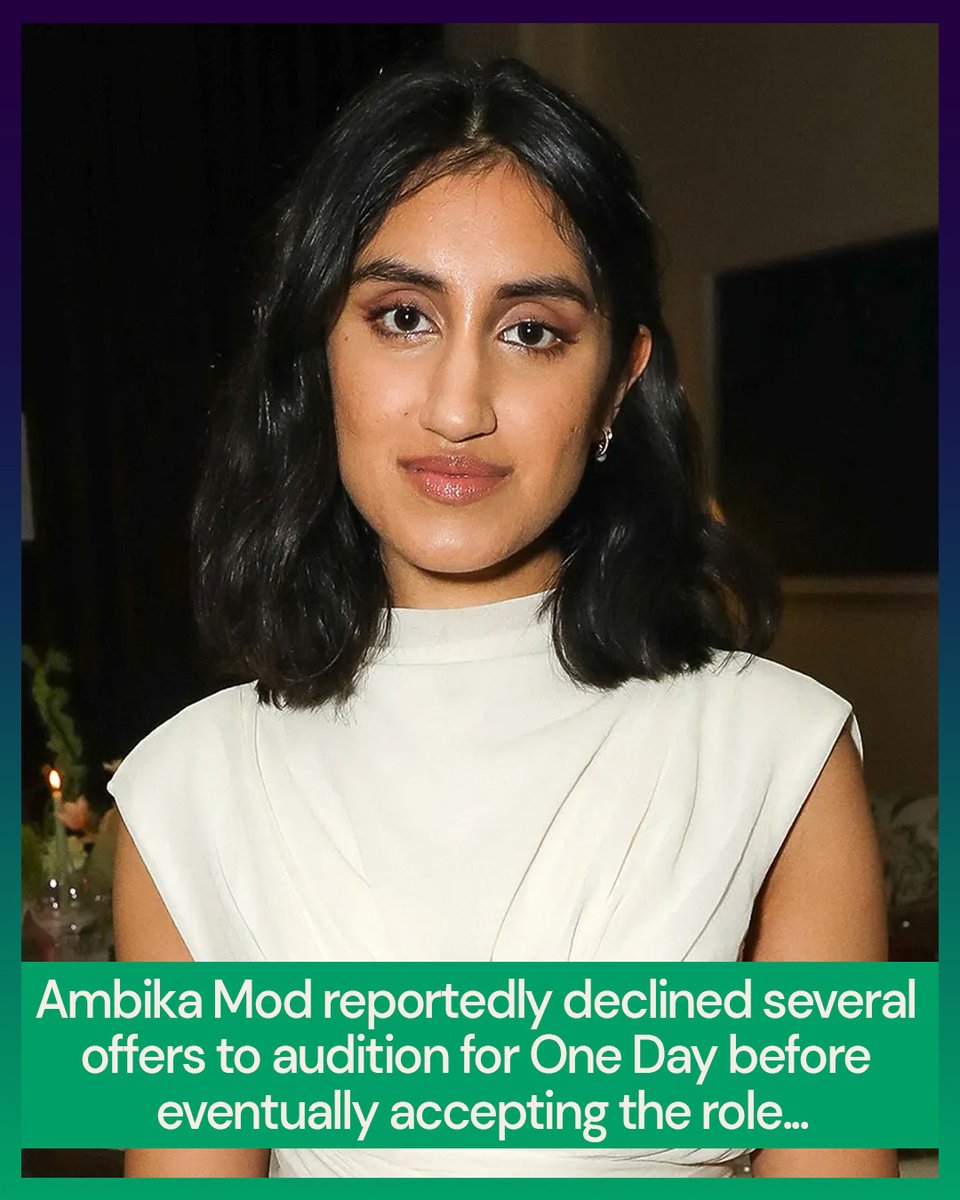 Casting director Rachel Sheridan auditioned about four hundred people for the leads and it was one of Ambika’s favourite books ‘I love this character so much. How could I play her?’ 

#castingdirector #agent #audition #series #netflix #OneDay #actress #AmbikaMod #inclusive