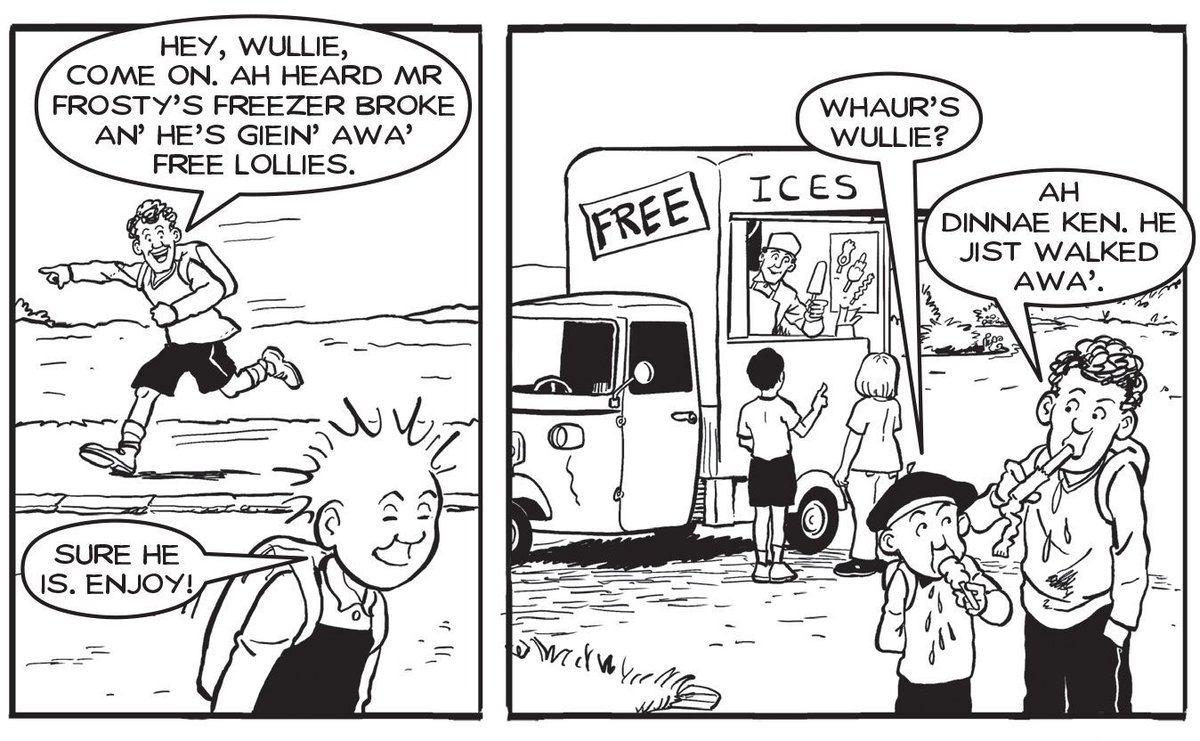 In this week's @Sunday_Post, Oor Wullie’s aff tae school tae prove he’s no’ an April Fool!