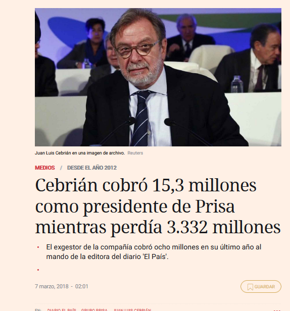 Quizá alguno os preguntéis por qué la plantilla de EL PAÍS no llora hoy la salida de J. L. Cebrián. 
elpais.com/comunicacion/2…
