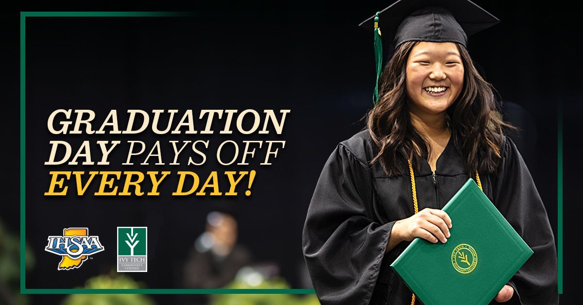 Did you know, on average, @IvyTechCC students earn $10,000 more per year with a 2-year degree than a high school diploma alone? AND they save thousands earning their degree. That’s a win-win! Apply now at IvyTech.edu and get one step closer to a high-paying career!