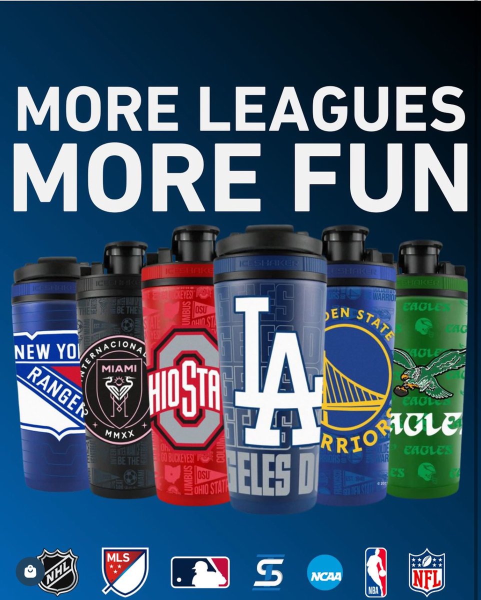 Check out the @iceshakerbottle licensed collections! iceshaker.com