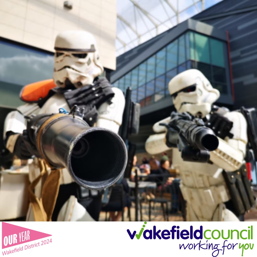 🎥⭐Enjoy two days of movie stars, props, face painting and give aways at Trinity Walk! Meet characters from Marvel, Star Wars, Barbie and more! 📅13-14 Apr ⏰10am-4pm both days 📍Trinity Walk @mywakefield @wakeymumbler @trinitywalk @expwakefield