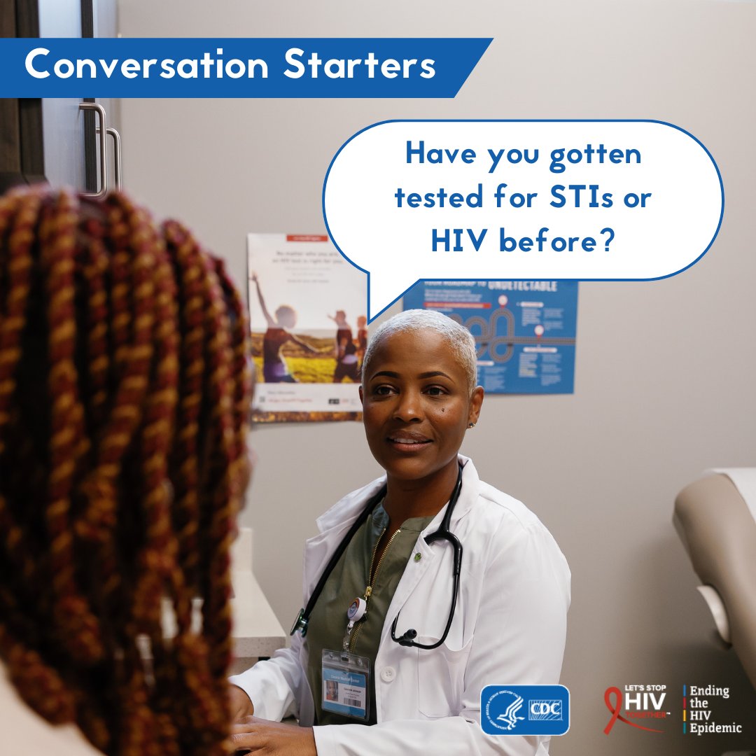 Providers: Not all patients feel comfortable talking about sexual health. But we know how important these conversations are to overall health outcomes. CDC has tips on starting a conversation with your patients about sexual health: bit.ly/3XDDoH