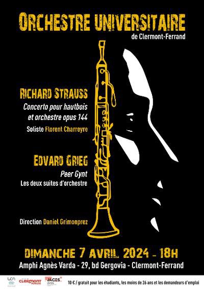 Ce soir c’est la générale 🎶. Rendez-vous tout ce week-end pour les concerts ! Vendredi à Puy-Guillaume, samedi à <a href="/VilledeRiom/">VILLE DE RIOM</a>, dimanche à <a href="/ClermontFd/">Clermont-Ferrand</a> 
Les infos > orchestre-u-clermont.org/les-archives/c…