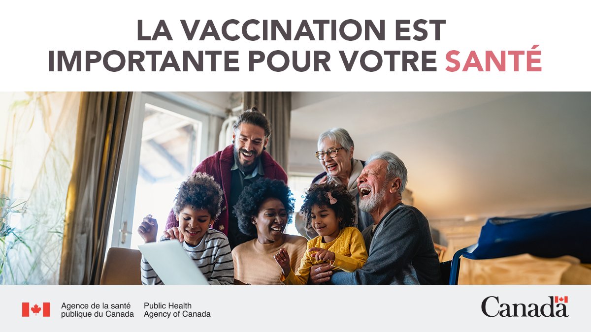 Vu les récents cas de #rougeole au Canada, avez-vous des questions à propos des vaccins? Les guides de vaccination pour les adultes, les parents et les ados peuvent vous aider à trouver des réponses à vos questions sur la vaccination : ow.ly/ZMzf50R27fU