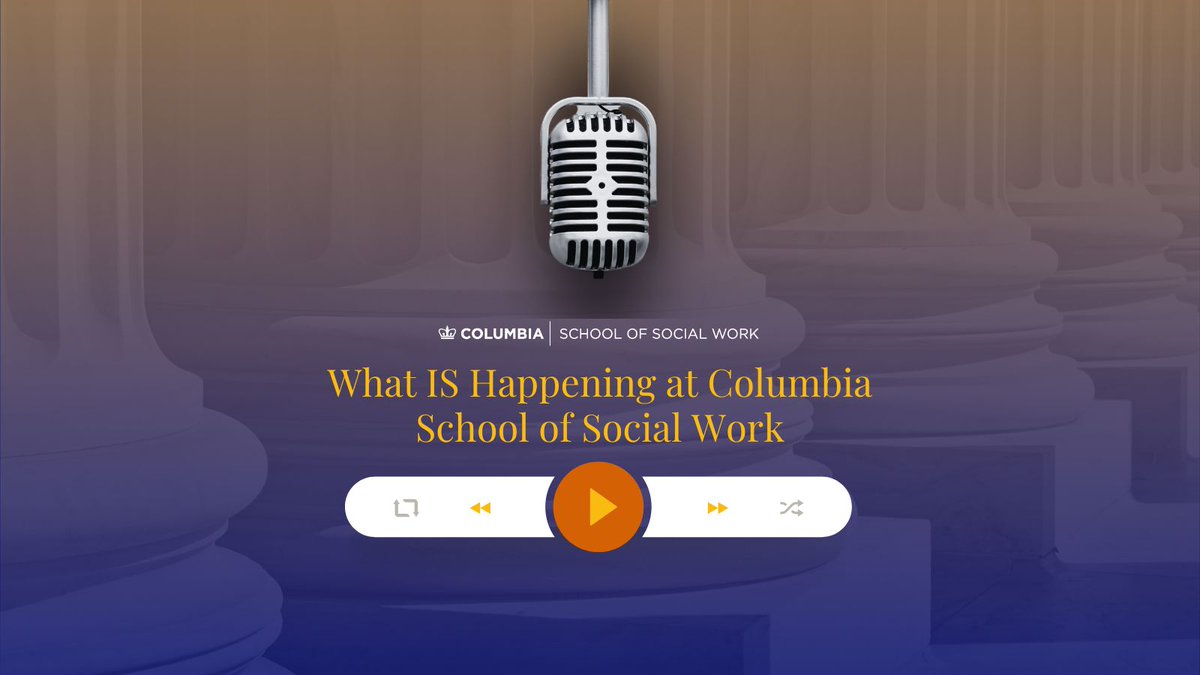 Coming soon! #CSSW is launching our very own podcast titled, “What IS happening at Columbia School of Social Work.” The podcast will provide us a platform to tell our own story the best way we see fit, and we are thrilled to engage with members of the #CSSW community and beyond!