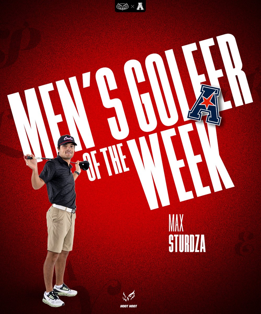 After a final round 63 to win his first tournament and guide the Owls to their second team title of the season... this ⬇️should not come as a surprise! Congratulations Max! #WinningInParadise 

Full Release: shorturl.at/orP17