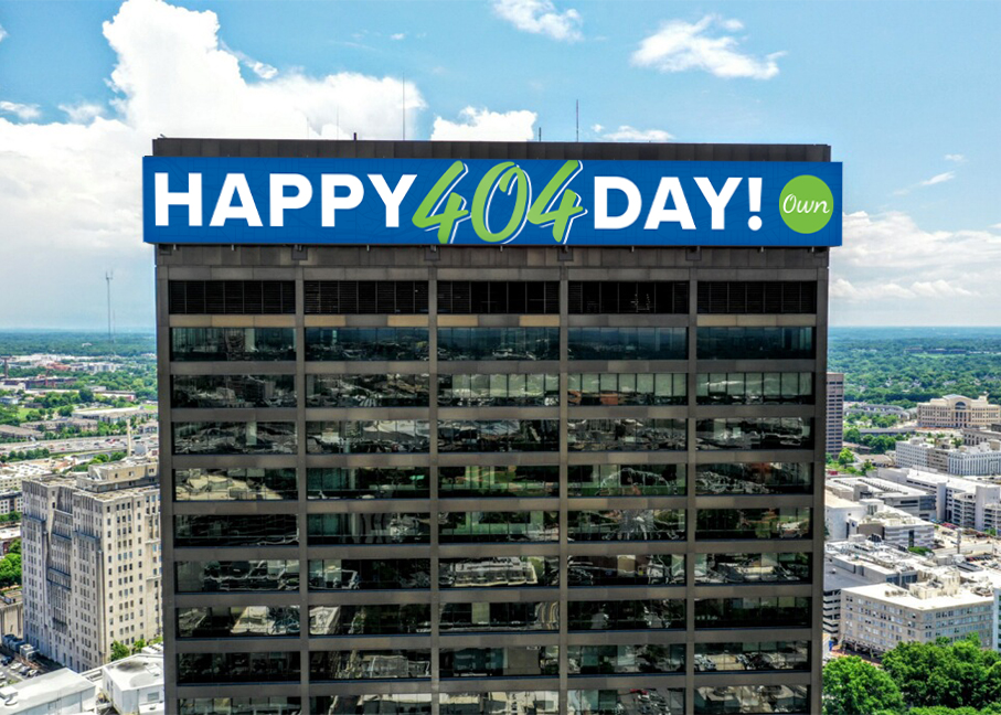 Happy #404Day! Today is all about celebrating everything that makes our city so great—from our incredible food scene and vibrant culture to all of our roads named “Peachtree.” How are you celebrating today?