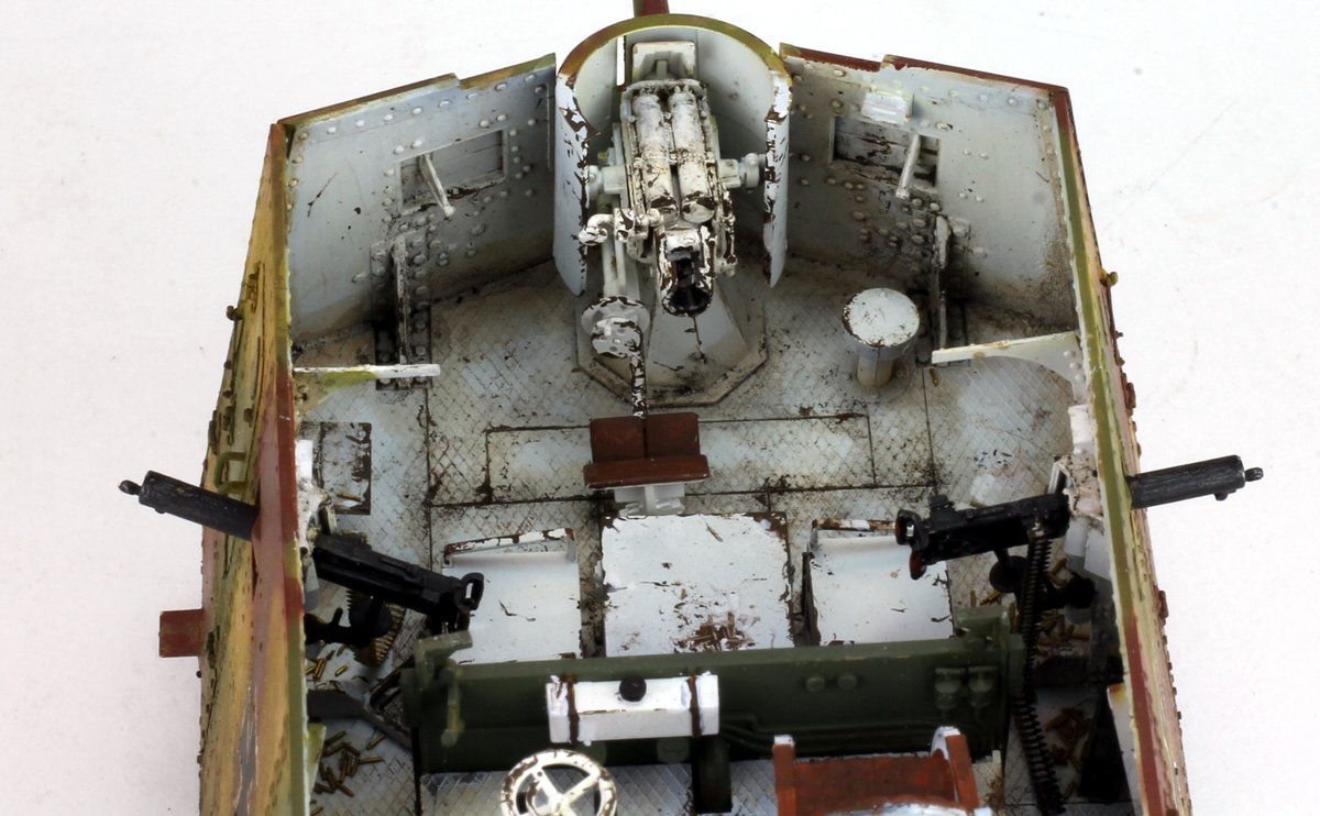 probuiltmodel's tweet image. 1/35 German A7V WWI Tank (MENG model kit) 
#ScaleModel #Plasticmodel #MengModel #WW1 #TankModel #German #A7VTank #ProBuiltModel #Militarymodel #Modelkit #prebuiltmodel #fullinterior