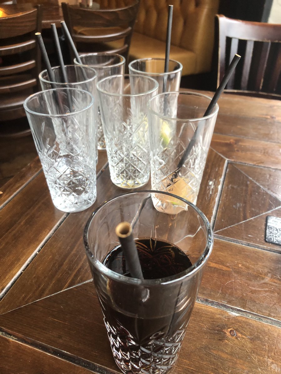 When a bottomless lunch is 5 mins from finish & they say order 4 more drinks each….. it turns to leg less lunch….. happy days