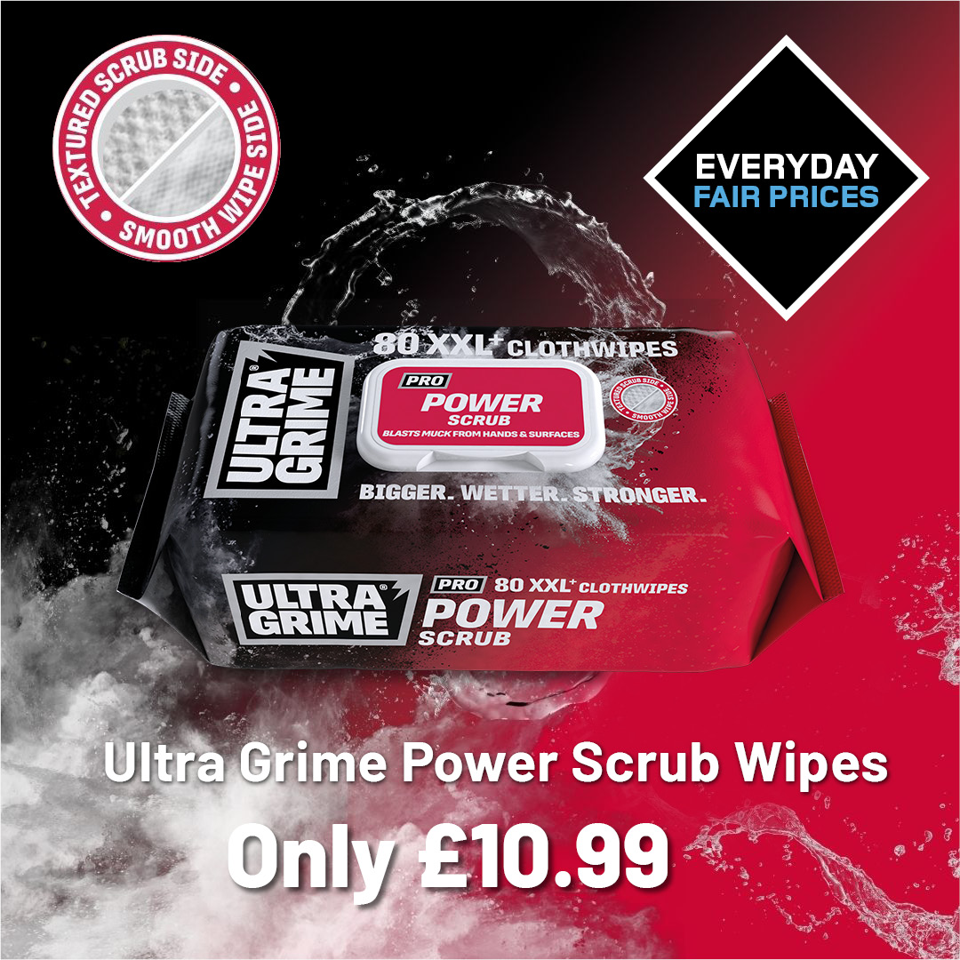 Just landed! Ultra Grime Pro Cloth wipes now in stock at everyday fair prices! Perfect for tackling even the toughest messes effortlessly. Available online and in-store now 👉 loom.ly/CmuK9fc

#ProductLaunch #Ultragrime #Cleaningwipes