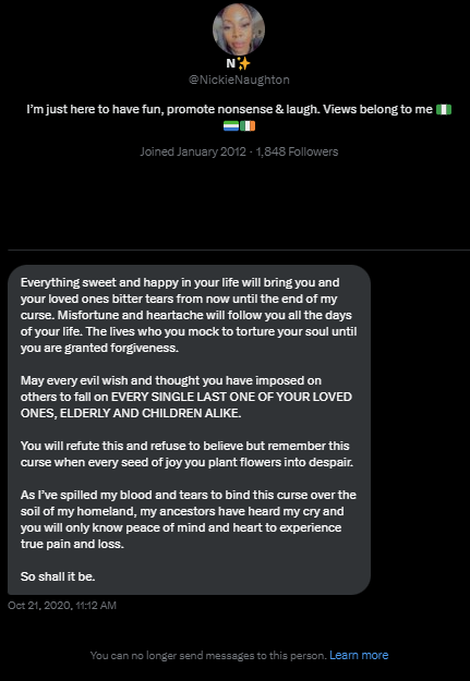 Cuan_oc's tweet photo. I used to get the best hate mail on this account https://t.co/aO0pKkdPz4