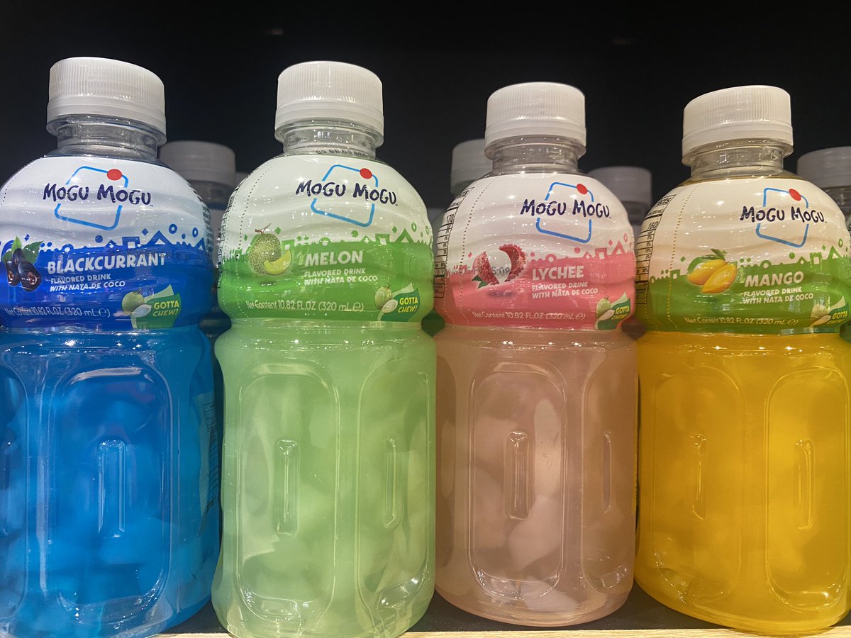 Ya volvió la bebida Mogu Mogu, Sabor arándano, melón, lychie, mango. Mogu Mogu es una bebida dulce , no es refresco y está hecha con pulpa de fruta natural, lo que hace que tenga un sabor único y que sea una bebida mucho más saludable que cualquier bebida. En <a href="/bigboxstreet/">Big Box Street</a>