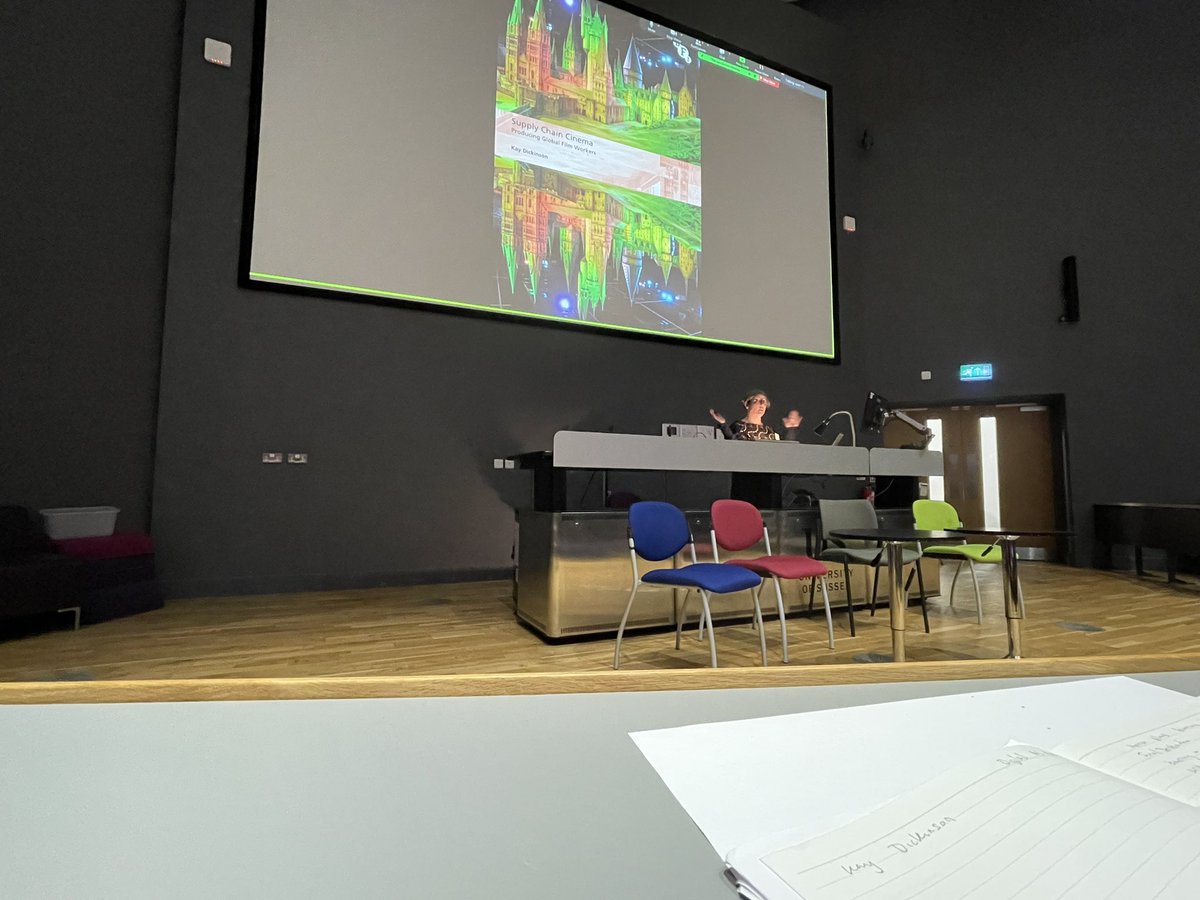 Day 2 at BAFTSS 2024 Conference with keynote speaker Professor Kay Dickinson, the AGM , Awards and Outstanding Achievement Award recipient, the brilliant Professor Sarita Malik. Congratulations !