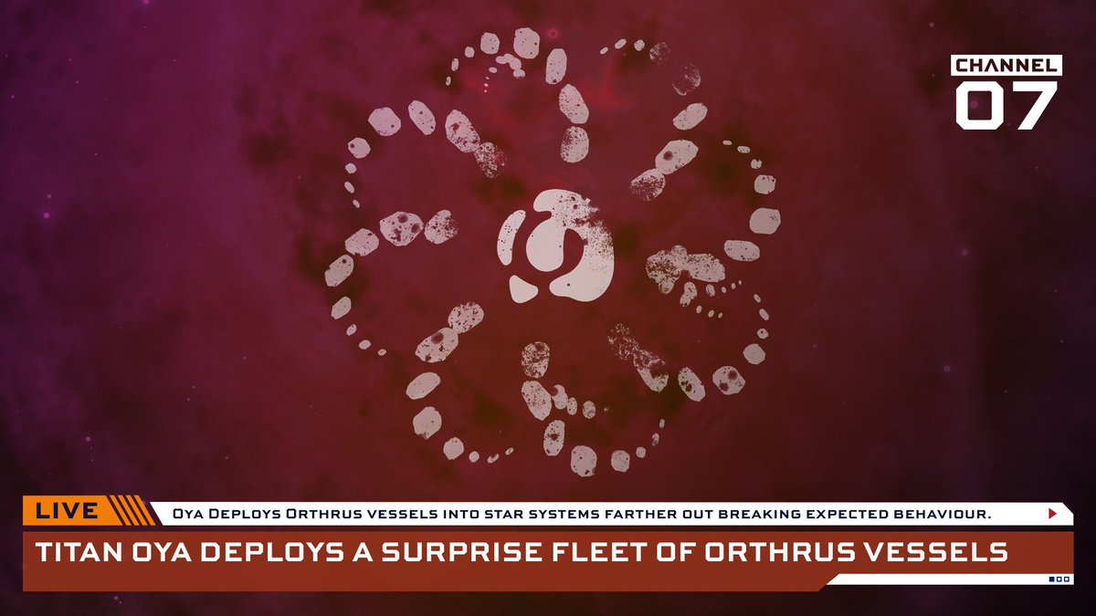 📰 “We encourage all pilots to track and eliminate any Orthrus vessels found patrolling these star systems before the Thargoids can move their assault forces into these footholds.” elitedangerous.com/news/galnet/ti…
