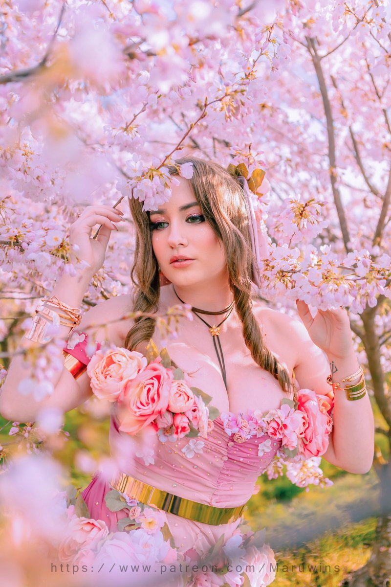 I'll be waiting at our spot 🌸 Aerith from FFVII