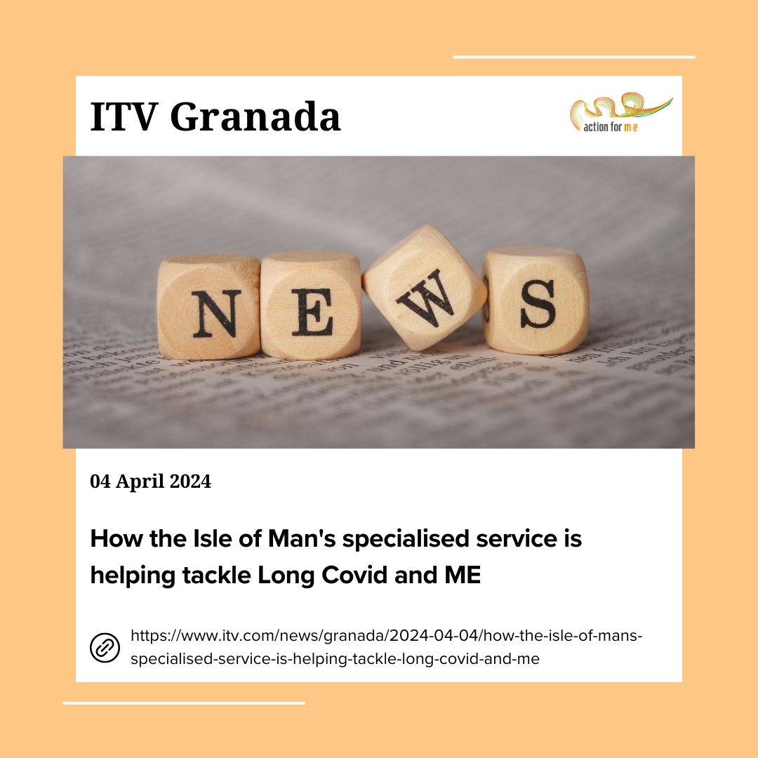 1/6 In tonight’s segment on @GranadaReports our CEO, @SonyaChowdhury, speaks to @JoshuaStokesITV about the lack of specialist services for ME, particularly in the North West Read the article & watch the interviews here: ow.ly/oyYw50R8FUY