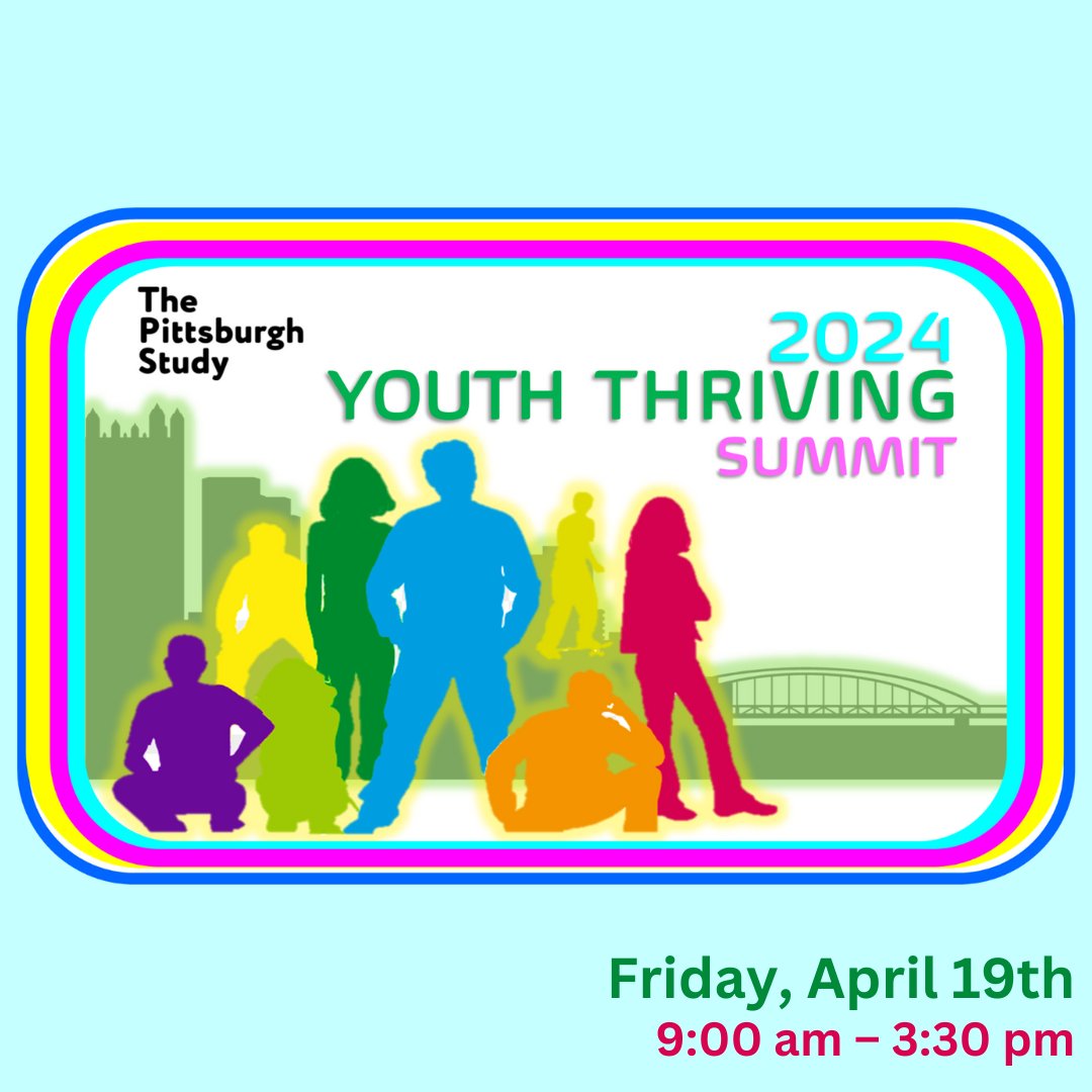 🗣️Calling Allegheny County High School Teens! PA Youth Advocacy is collaborating with The Pittsburgh Study and youth across the county on a FREE youth-designed and youth-led Youth Thriving Summit at Pitt. Space is limited. Register today: hubs.li/Q02rJy3m0