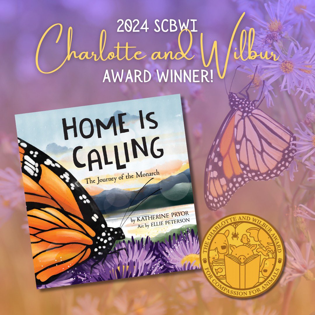 Katherine Pryor (@readyourgreens) on Twitter photo It is such an honor to see HOME IS CALLING receive the first-ever <a href="/scbwiimpact/">SCBWI Impact and Legacy Fund</a> Charlotte & Wilbur Award For Compassion For Animals! 🧡
I’ll be accepting the award live on April 11 with an amazing lineup of speakers: scbwi.org/changemakers-s…
#SCBWI #scbwiwwa #kidlit #bookawards It is such an honor to see HOME IS CALLING receive the first-ever <a href="/scbwiimpact/">SCBWI Impact and Legacy Fund</a> Charlotte & Wilbur Award For Compassion For Animals! 🧡
I’ll be accepting the award live on April 11 with an amazing lineup of speakers: scbwi.org/changemakers-s…
#SCBWI #scbwiwwa #kidlit #bookawards