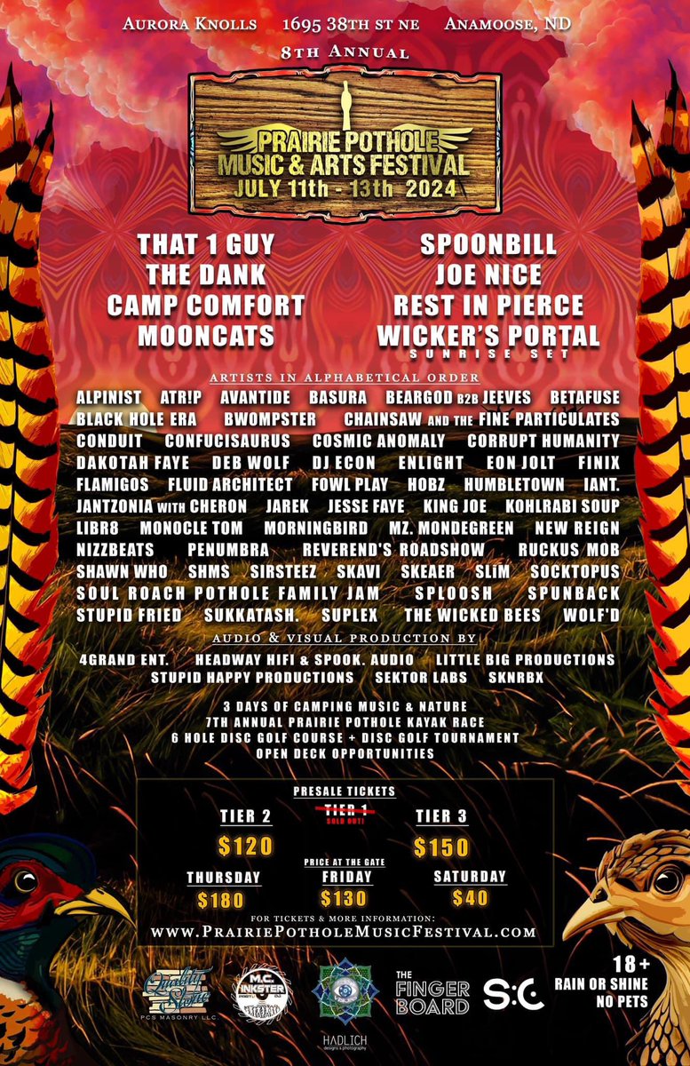 Prairie Pothole Music Festival tweet media