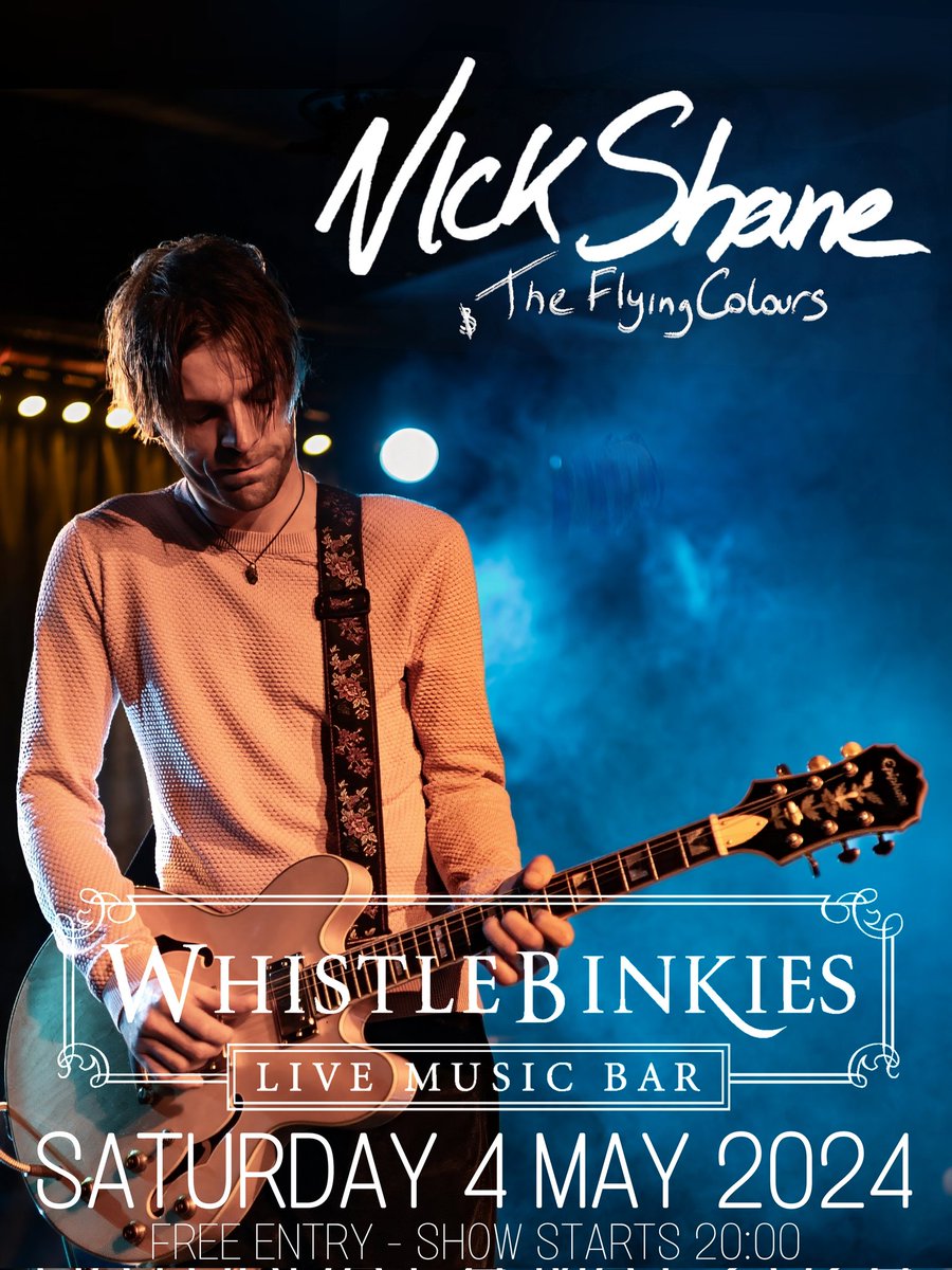 ❌️EDINBURGH!❌️ we can't wait to meet you all! come see our show at the legendary WHISTLEBINKIES on Saturday 4th May at 8pm! And it's FREE ENTRY! ✊️🔥🎶 #livemusic #mod #indie #psychedelic #fyp #fypシ #livemusic #UK #nickshane #nightlife #music #mod #blues #dundee…