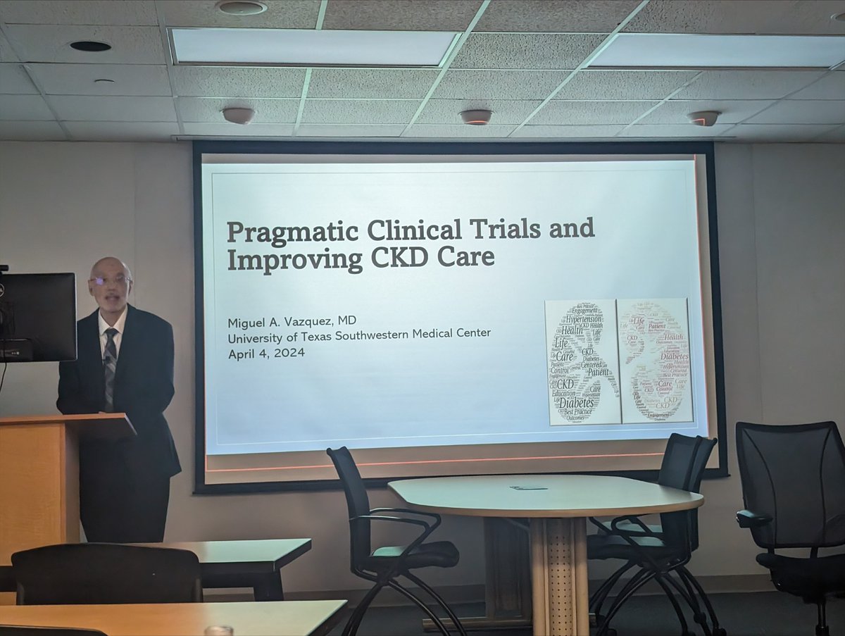 Great RGR today with Dr. Miguel Vazquez, MD speaking about his most recent NEJM publication: Pragmatic Trial of Hospitalization Rate in Chronic Kidney Disease. Check it out: nejm.org/doi/full/10.10…